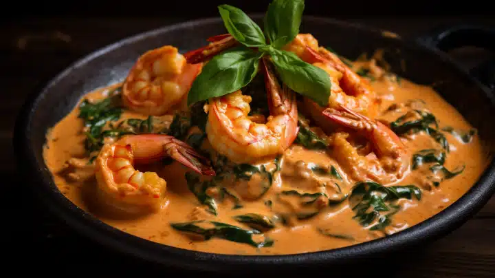 Sustainable Seafood with a Kick: Shrimp with Cajun Cream Sauce